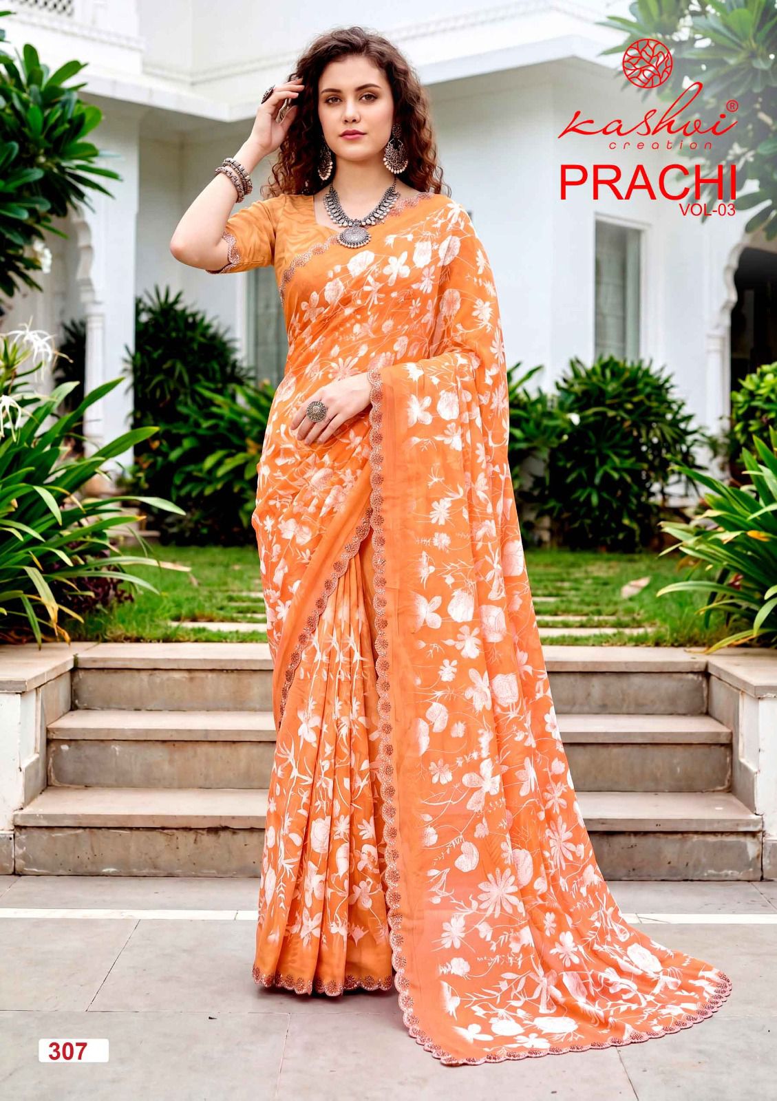 Prachi Vol 3 Kashvi Creation Sarees Supplier India