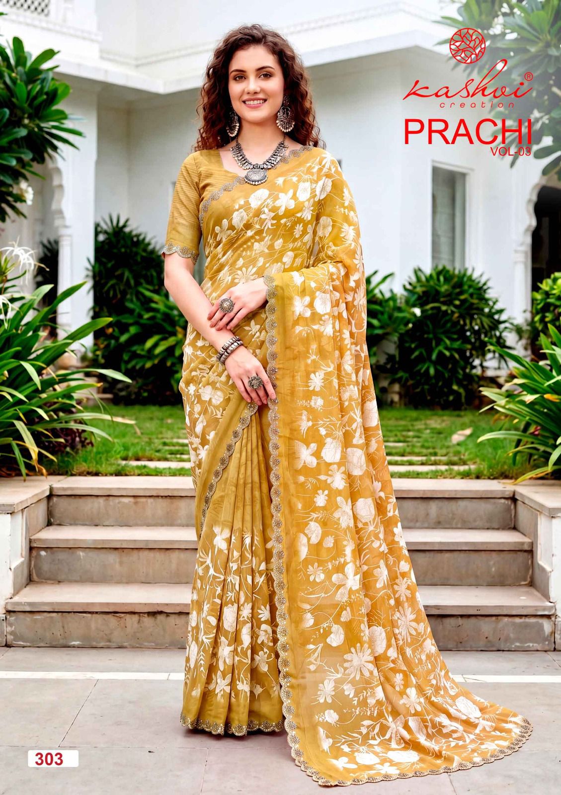Prachi Vol 3 Kashvi Creation Sarees Supplier India