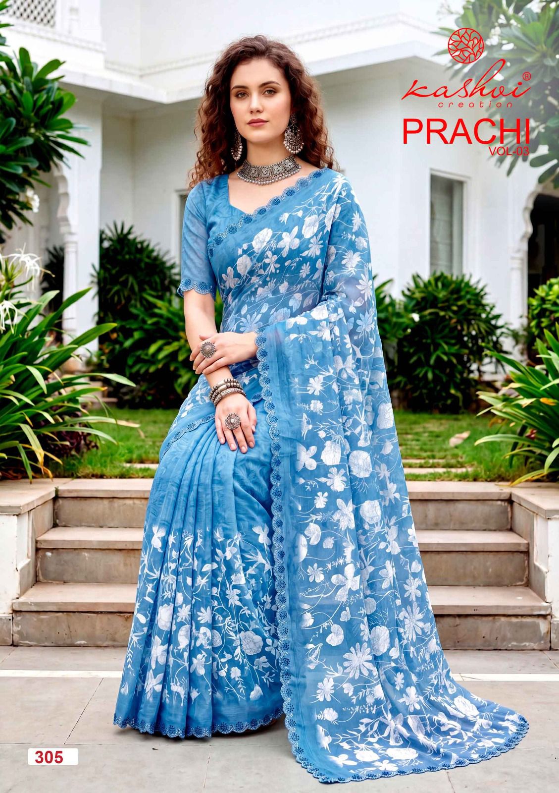 Prachi Vol 3 Kashvi Creation Sarees Supplier India