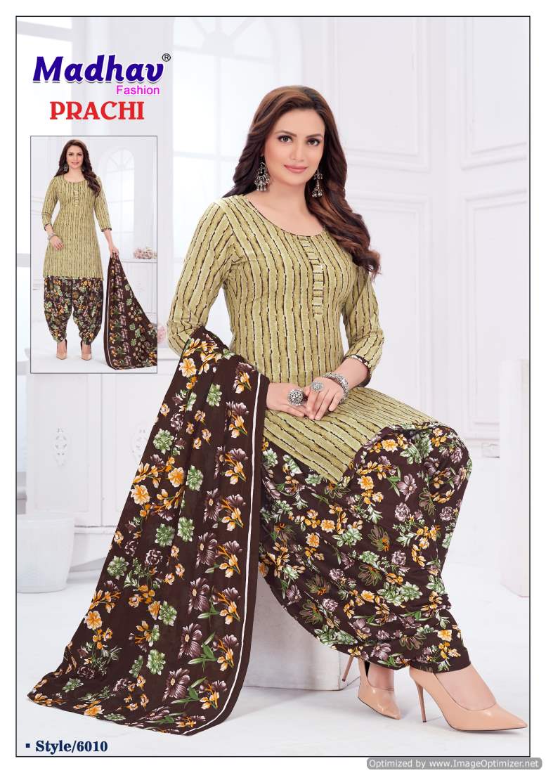 Prachi Vol 6 Madhav Fashion Cotton Dress Material