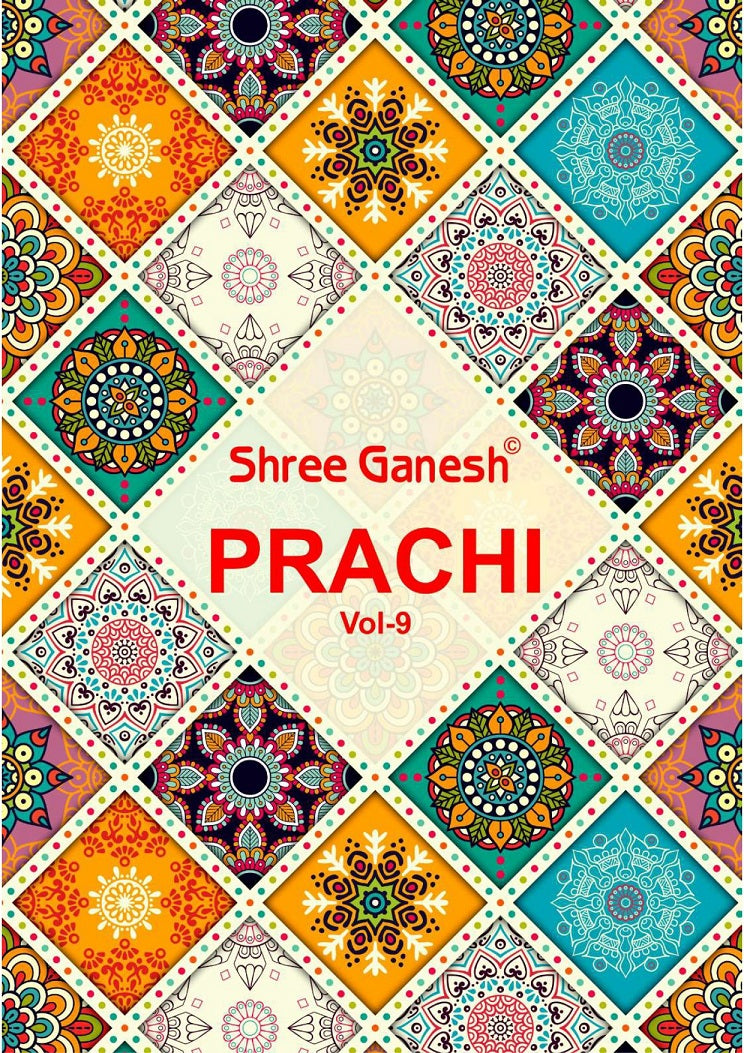 Prachi Vol 9 Shree Ganesh Cotton Knee Length Kurtis