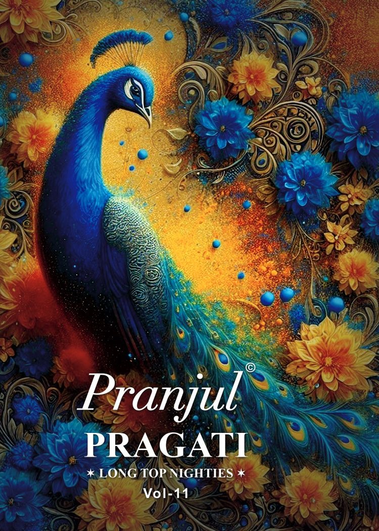 Pragati Vol 11 Pranjul Cotton Night Gowns Wholesale