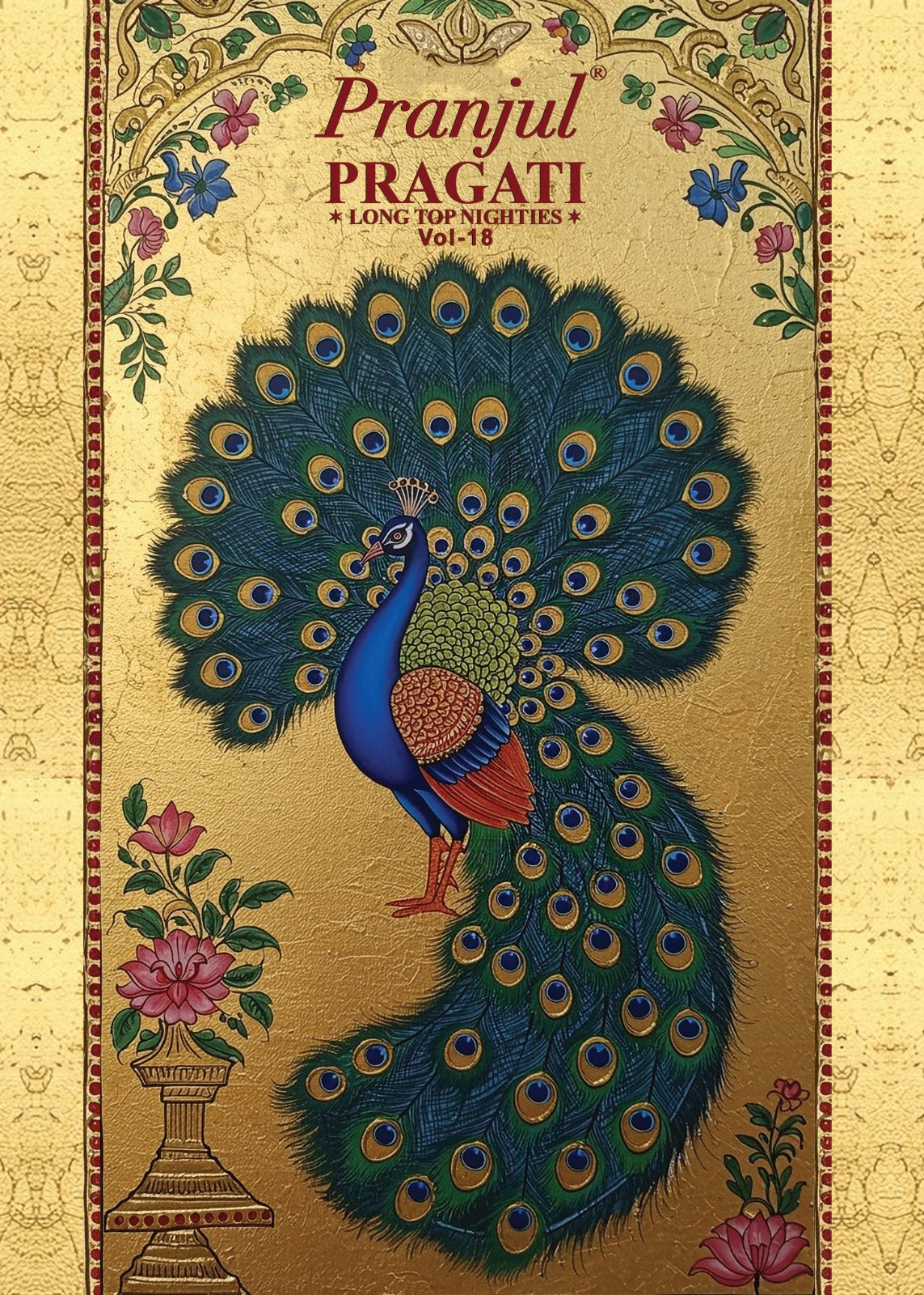 Pragati Vol 18 Pranjul Cotton Night Gowns Exporter India