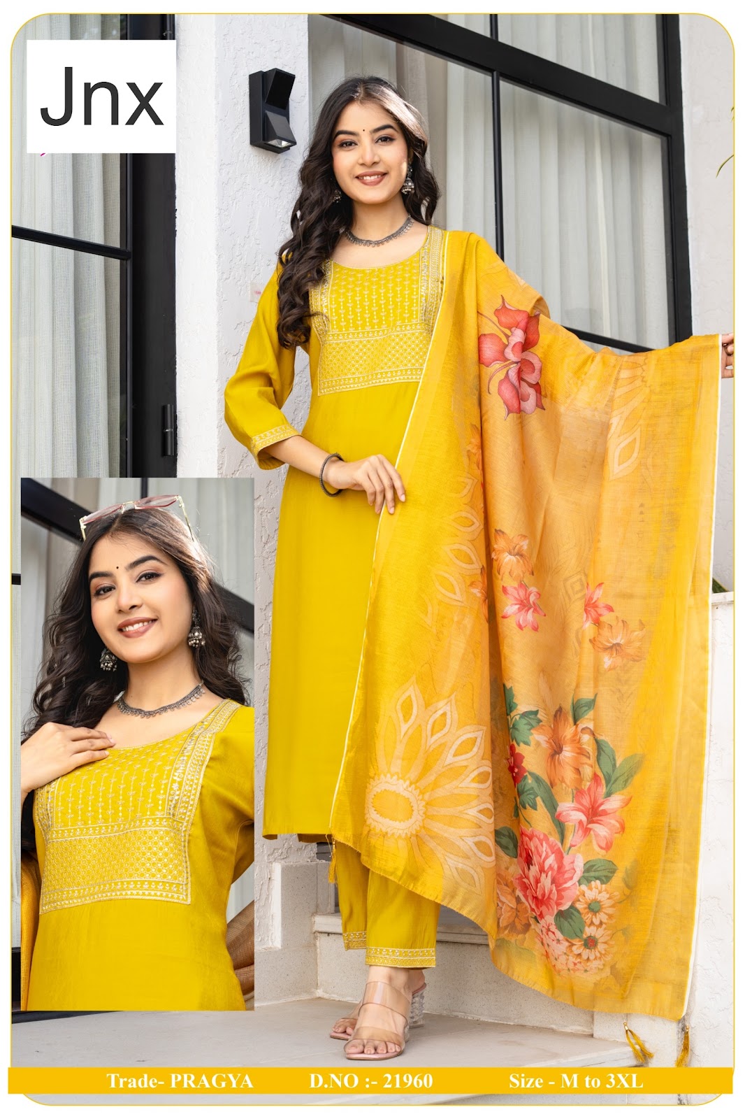 Pragya 241125 Jnx Roman Shimmer Readymade Pant Style Suits Manufacturer