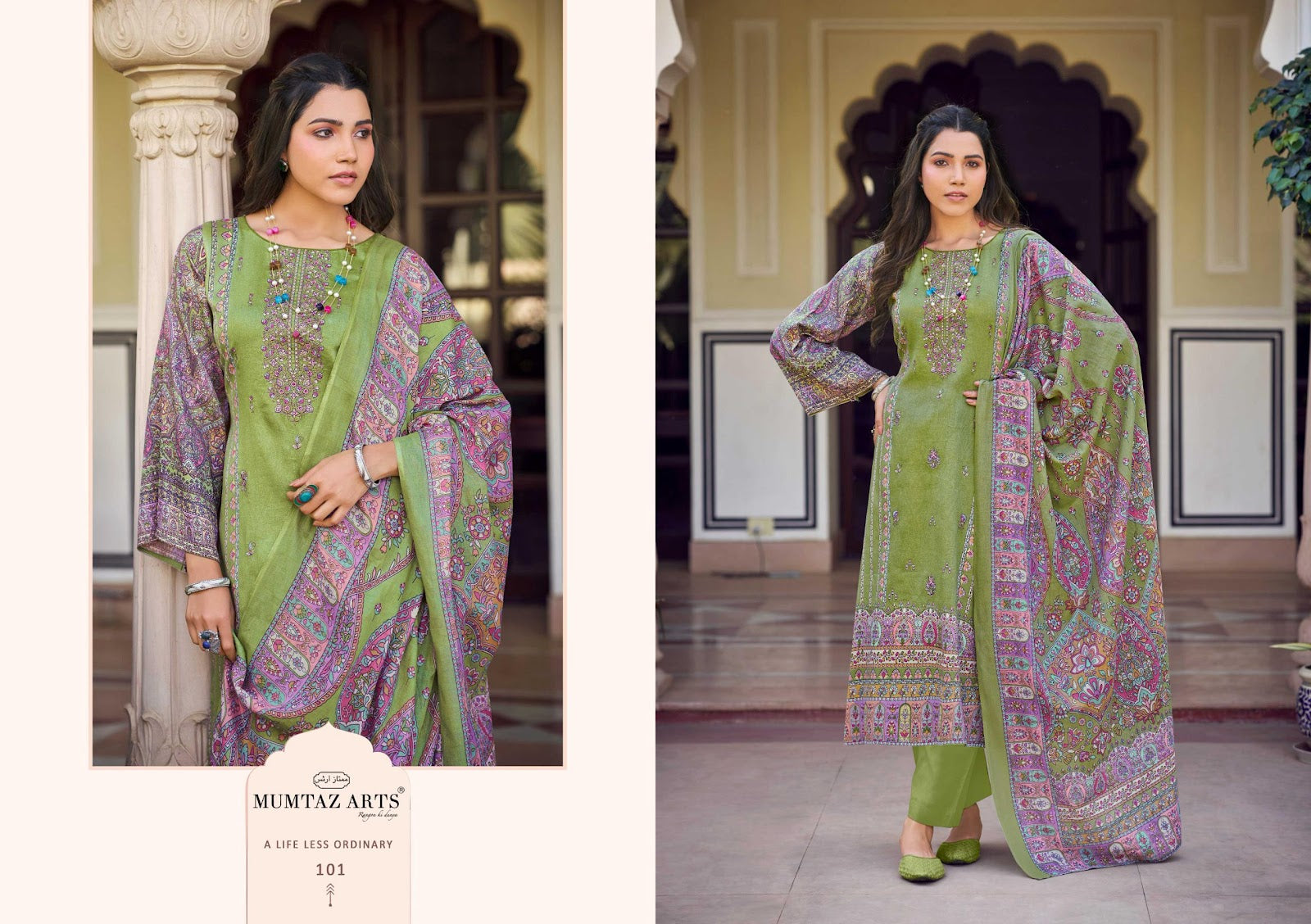 Pragya Mumtaz Arts Jam Satin Karachi Salwar Suits Manufacturer India