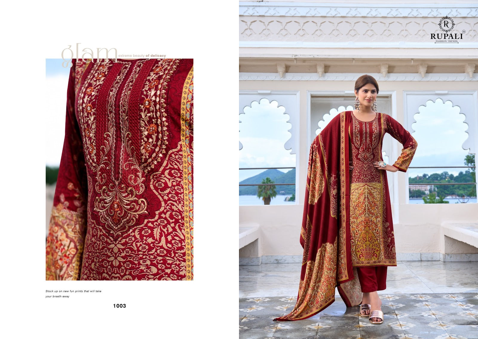 pragya rupali pashmina suits exporter