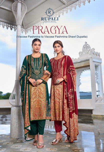 pragya rupali pashmina suits exporter