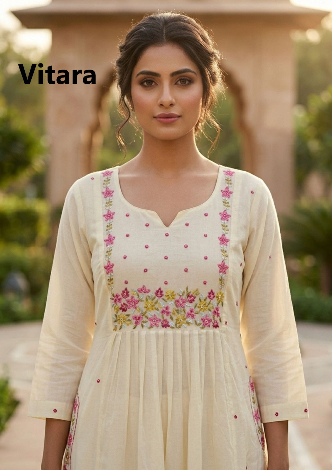 Pramila Vitara Mul Readymade Cotton Pant Suits Manufacturer