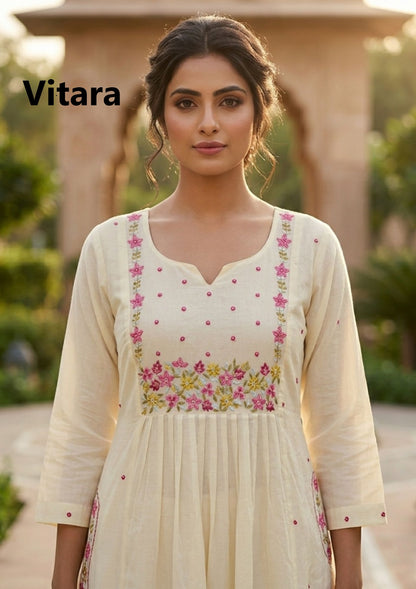 Pramila Vitara Mul Readymade Cotton Pant Suits Manufacturer