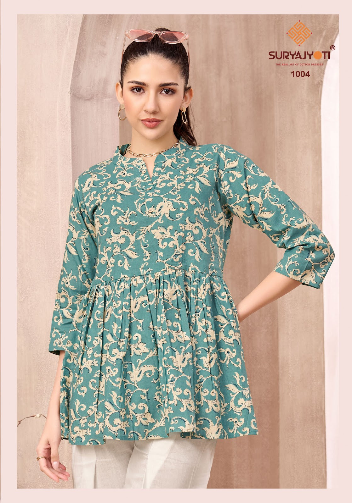 Pramita Vol 1 Flair Suryajyoti Cotton Fancy Tops Supplier Ahmedabad