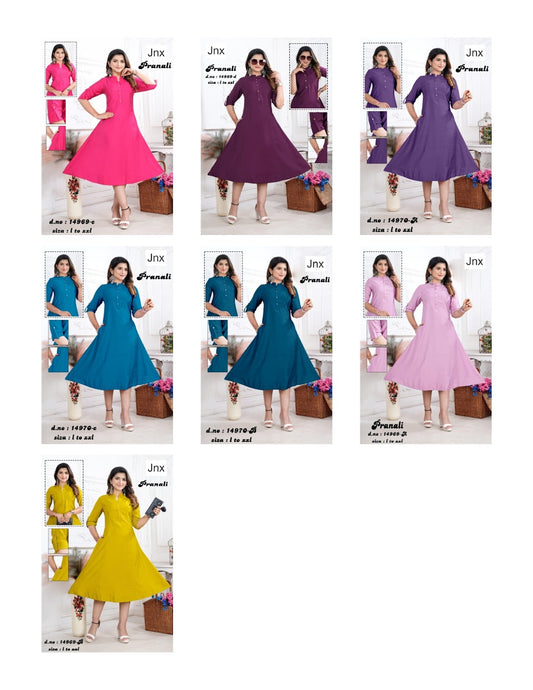 Pranali Jnx Anarkali Kurtis Exporter