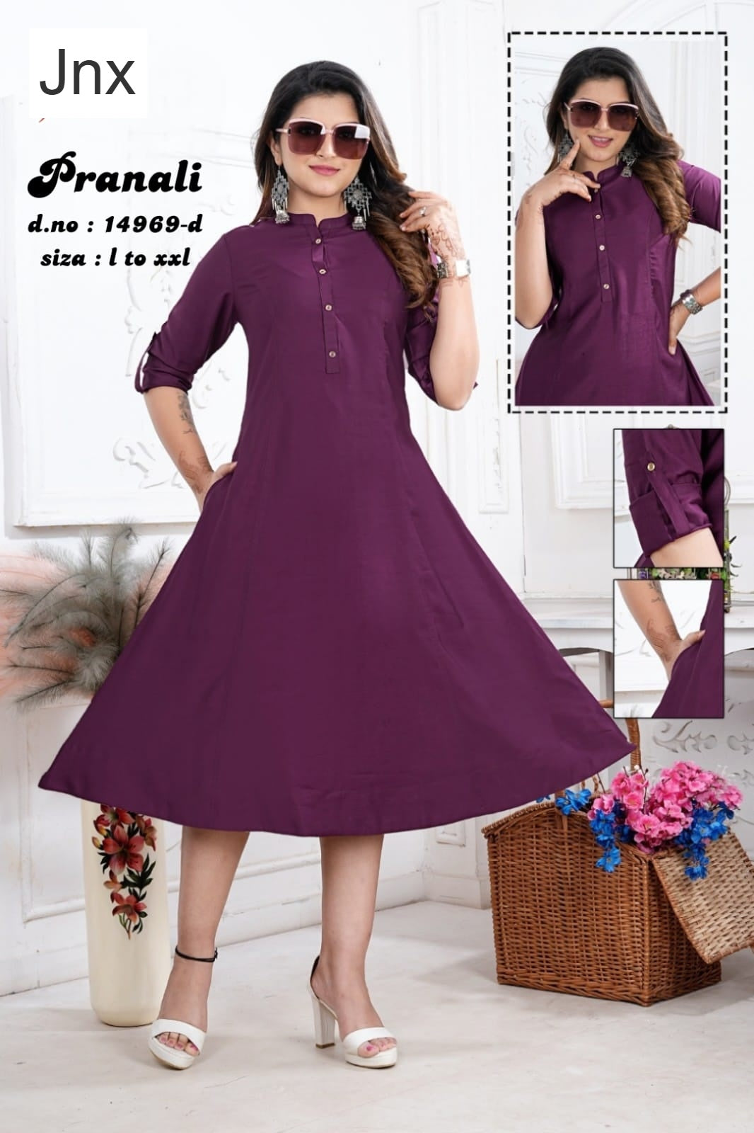 Pranali Jnx Anarkali Kurtis Exporter