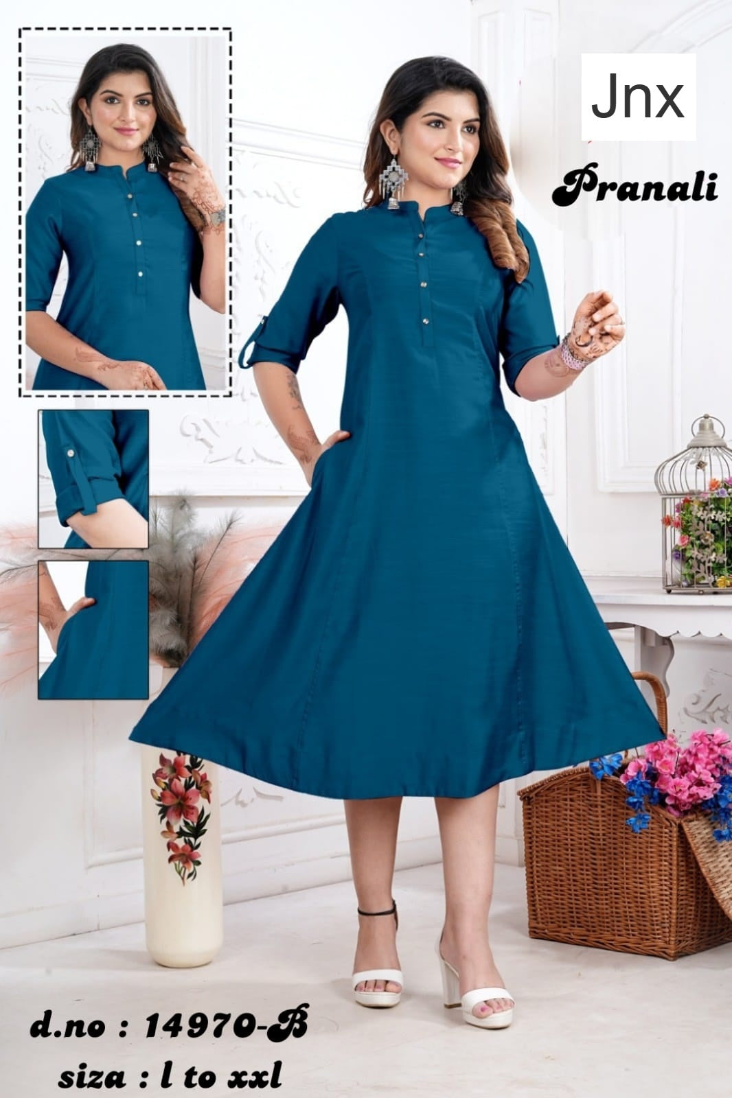 Pranali Jnx Anarkali Kurtis Exporter