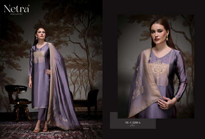 Pranati Netra Woven Silk Pant Style Suits Wholesaler India