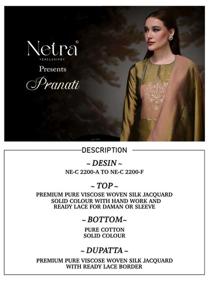 Pranati Netra Woven Silk Pant Style Suits Wholesaler India