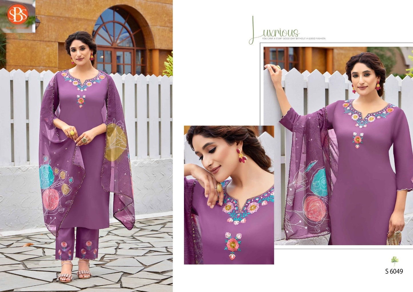 Pranati Sbs Zara Silk Readymade Pant Style Suits Manufacturer