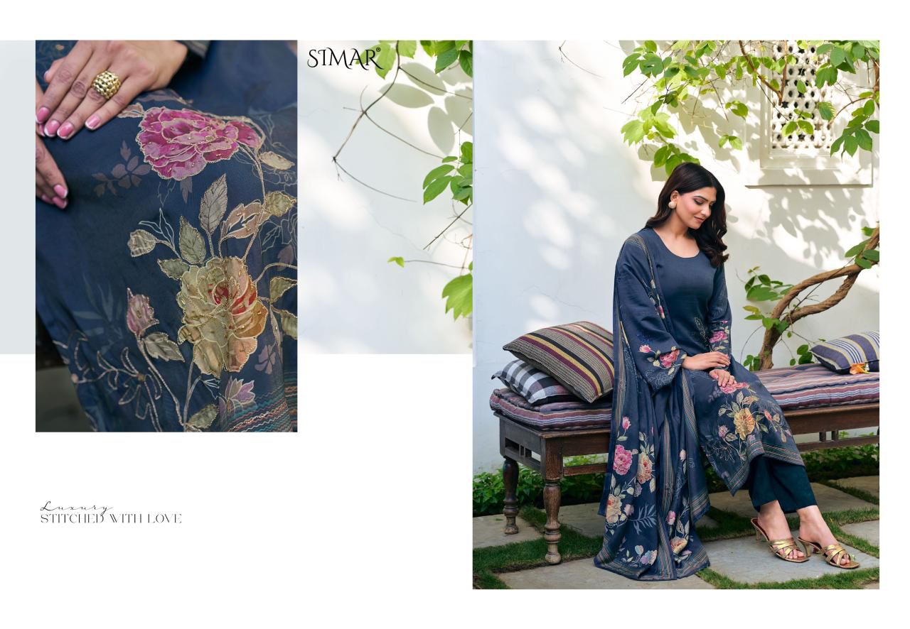 Pranavi Simar Modal Muslin Pant Style Suits Wholesaler Gujarat