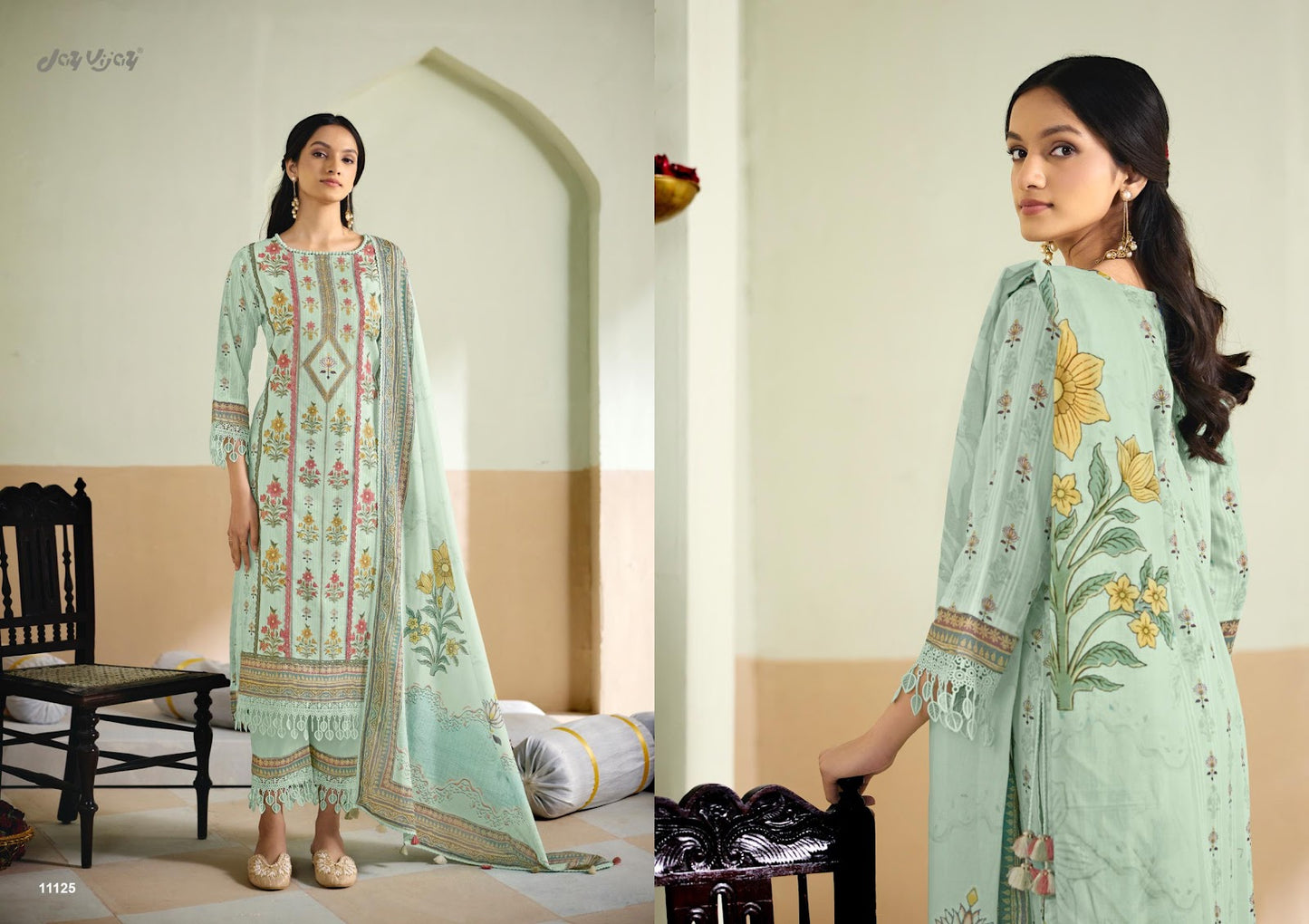 Pranaya Jay Vijay Cotton Pant Style Suits Wholesale Price