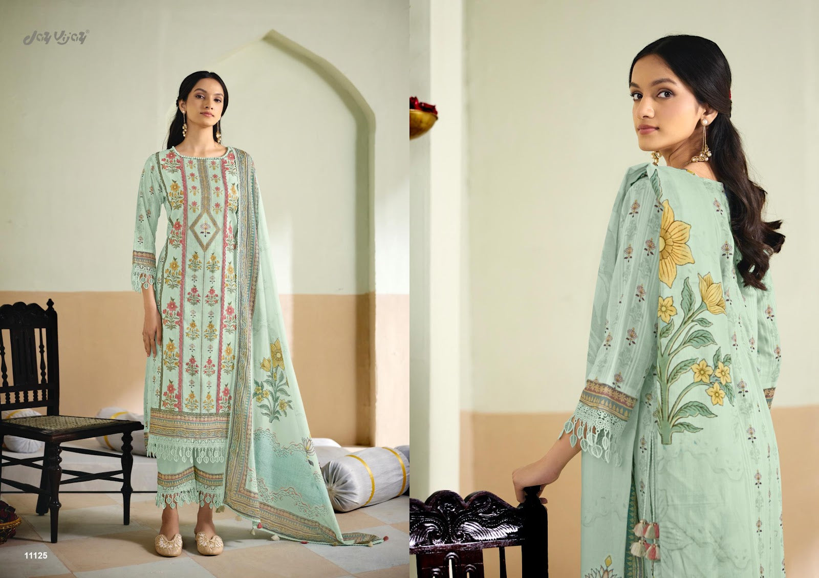 Pranaya Jay Vijay Cotton Pant Style Suits Wholesale Price