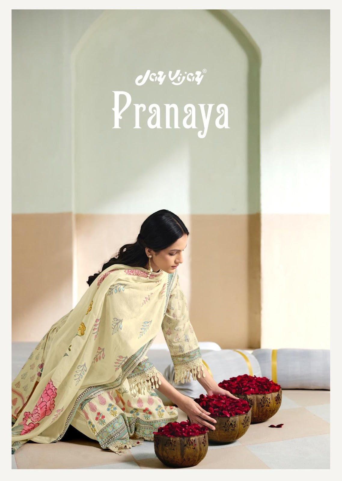 Pranaya Jay Vijay Cotton Pant Style Suits Wholesale Price