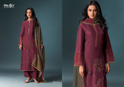 Pranaya Omtex Silk Plazzo Style Suits Supplier India