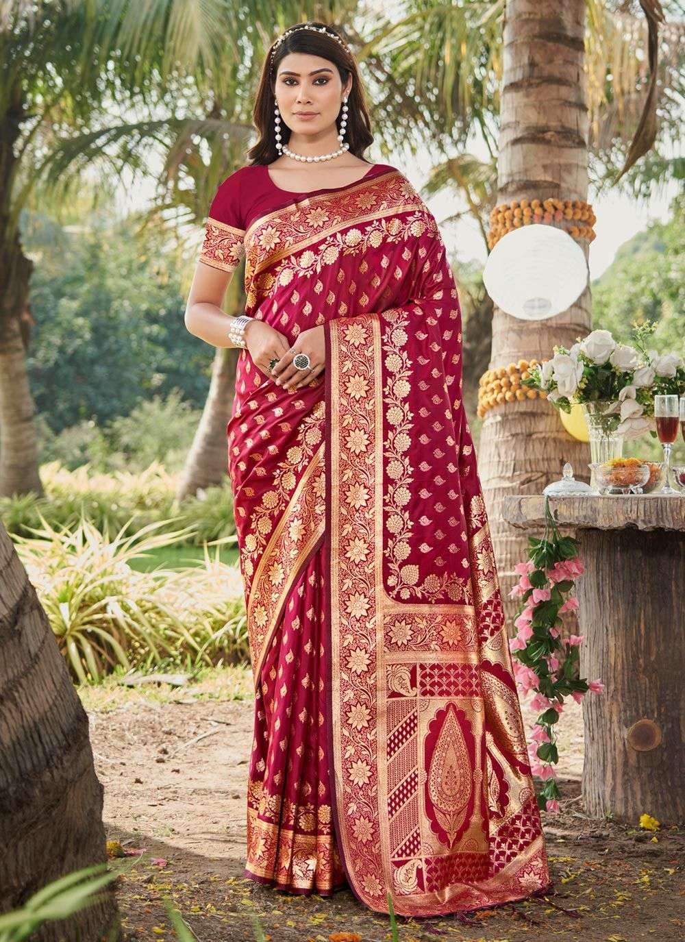 Pranchal Silk Bunawat Sarees Exporter Gujarat