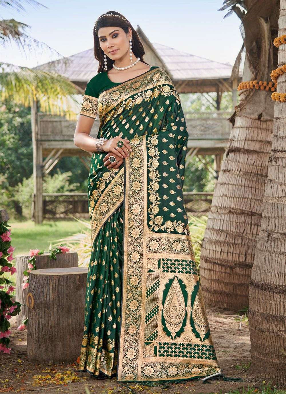 Pranchal Silk Bunawat Sarees Exporter Gujarat