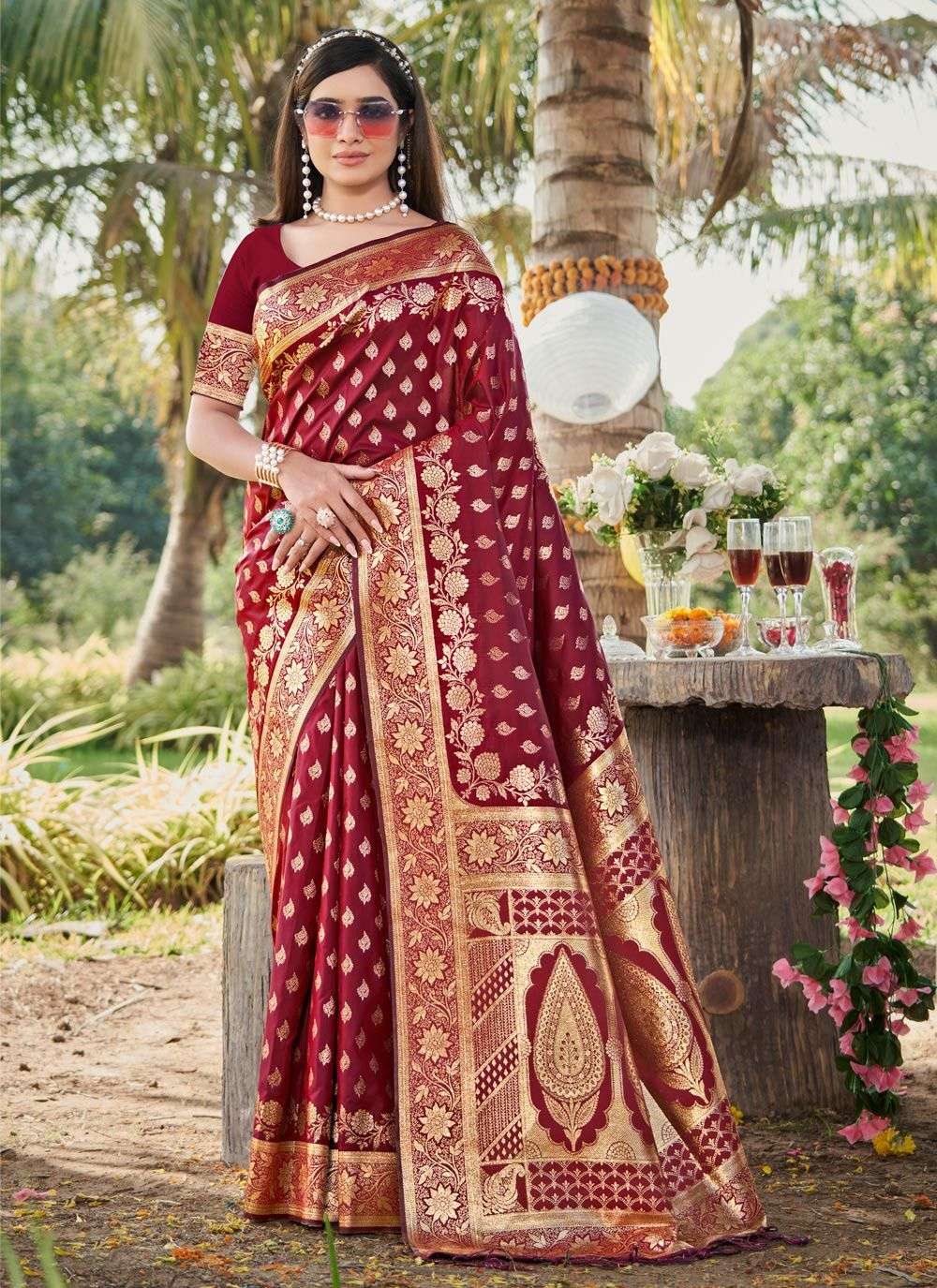 Pranchal Silk Bunawat Sarees Exporter Gujarat