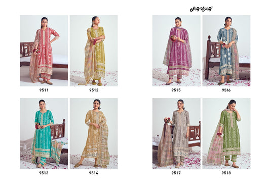 Prangan Jay Vijay Moga Silk Pant Style Suits Manufacturer