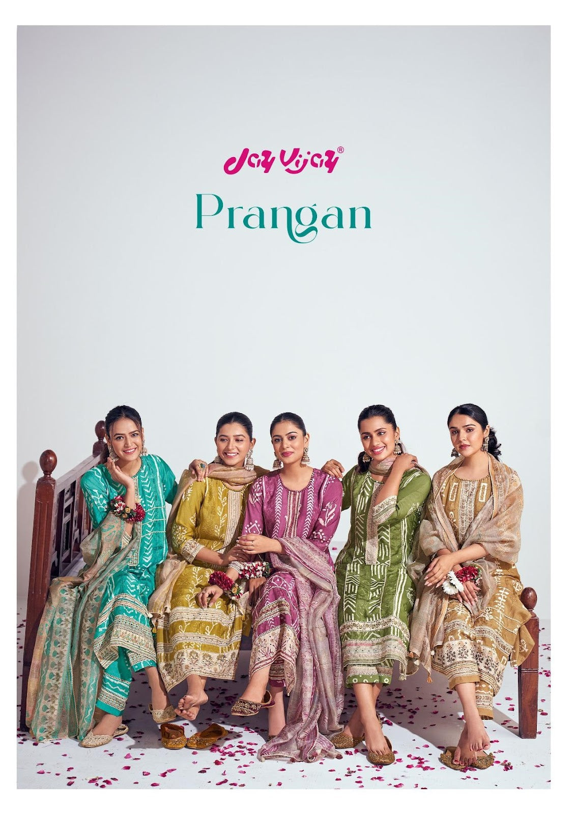 Prangan Jay Vijay Moga Silk Pant Style Suits Manufacturer