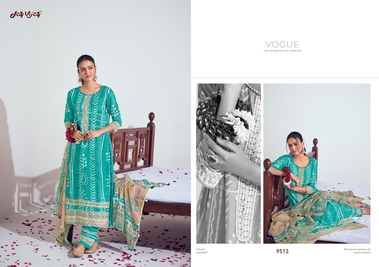 Prangan Jay Vijay Moga Silk Pant Style Suits Manufacturer