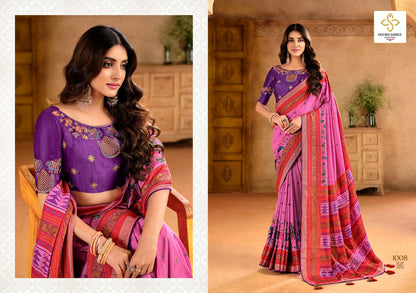 Pranita Shubh Shree Brasso Sarees Wholesaler