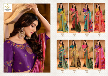 Pranita Shubh Shree Brasso Sarees Wholesaler
