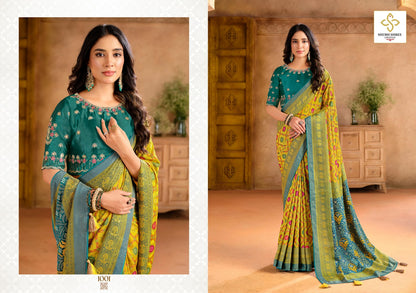 Pranita Shubh Shree Brasso Sarees Wholesaler