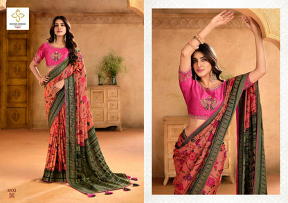Pranita Shubh Shree Brasso Sarees Wholesaler