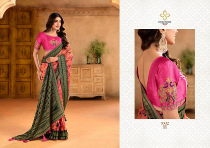 Pranita Shubh Shree Brasso Sarees Wholesaler