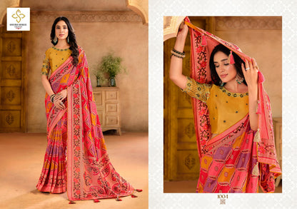 Pranita Shubh Shree Brasso Sarees Wholesaler