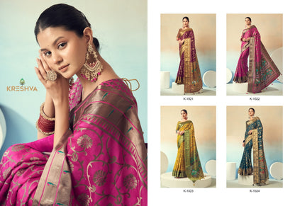 Praniti Kreshva Georgette Sarees Wholesaler Ahmedabad