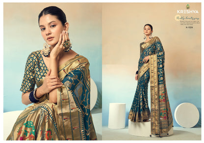 Praniti Kreshva Georgette Sarees Wholesaler Ahmedabad