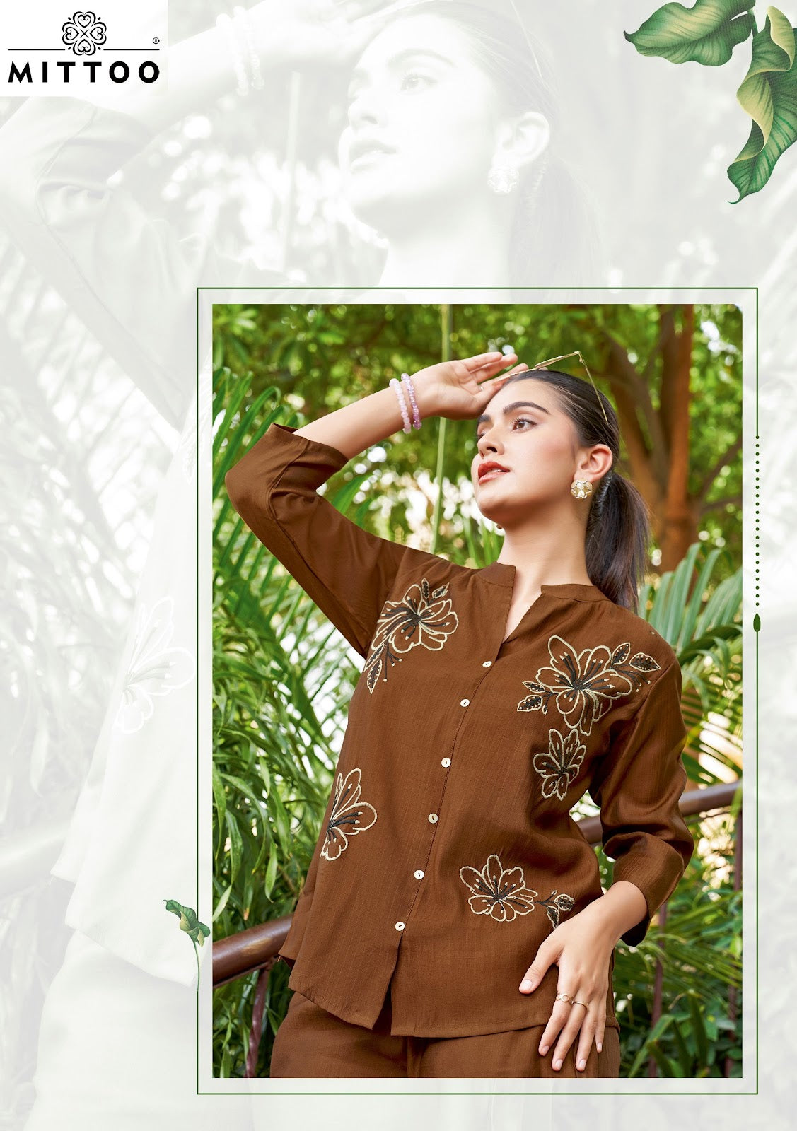 Pranjal Mittoo Viscose Weaving Co Ord Set Wholesale