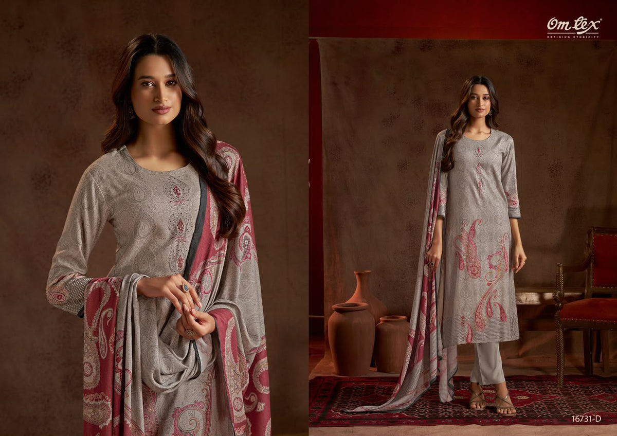 Pranjali Omtex Pashmina Suits Exporter