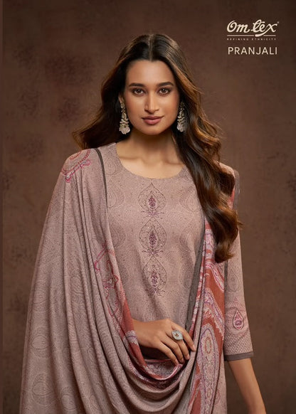 Pranjali Omtex Pashmina Suits Exporter