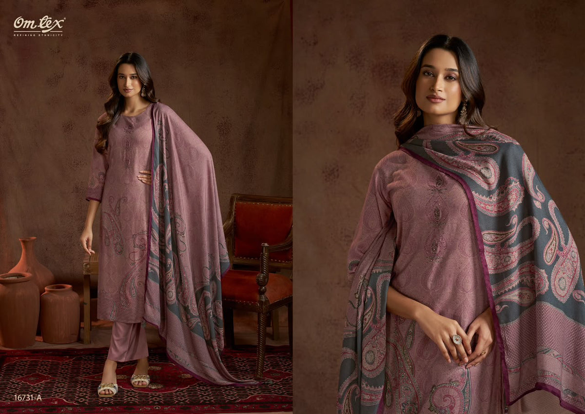 Pranjali Omtex Pashmina Suits Exporter