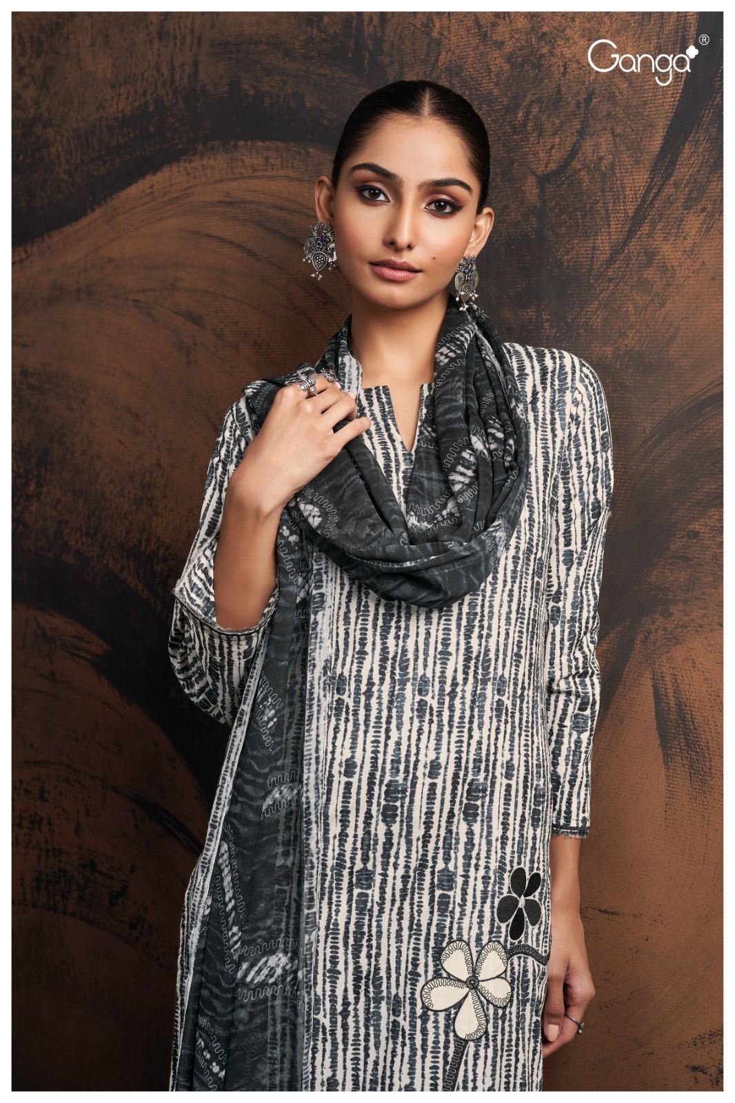 Pranshi-2314 Ganga Premium Cotton Plazzo Style Suits