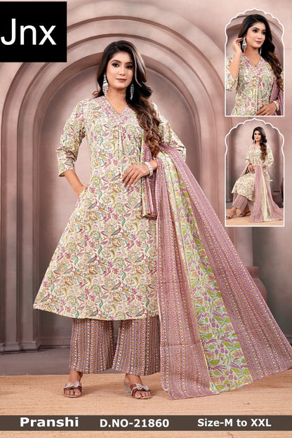 Pranshi Jnx Readymade Plazzo Style Suits Wholesaler India