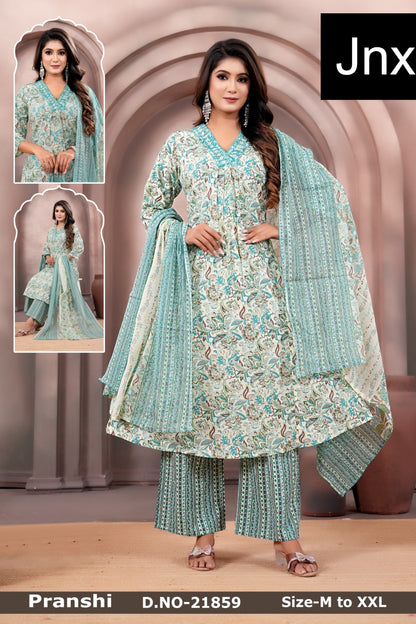 Pranshi Jnx Readymade Plazzo Style Suits Wholesaler India
