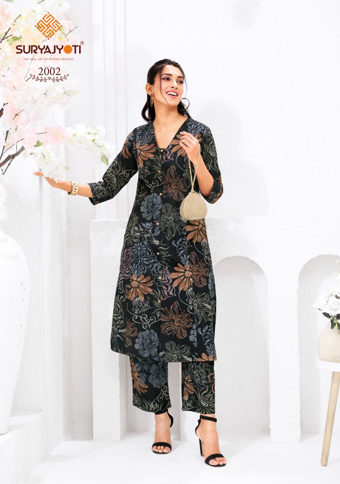 Prapti Vol 2 Suryajyoti Cotton Co Ord Set Wholesaler Gujarat