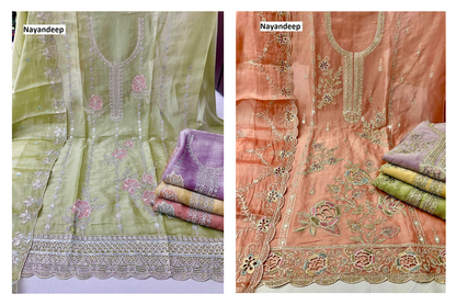 Pratibha Nayandeep Silk Salwar Suits Supplier Gujarat