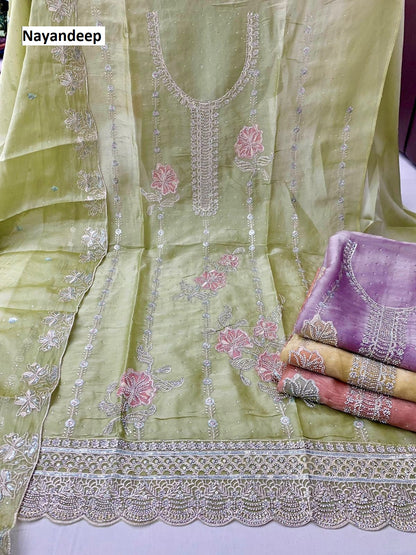 Pratibha Nayandeep Silk Salwar Suits Supplier Gujarat