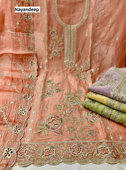 Pratibha Nayandeep Silk Salwar Suits Supplier Gujarat